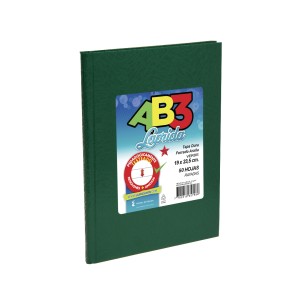 LAPRIDA CUADERNO ARAÑA VERDE AB3 RAYADO T/D x 50hj